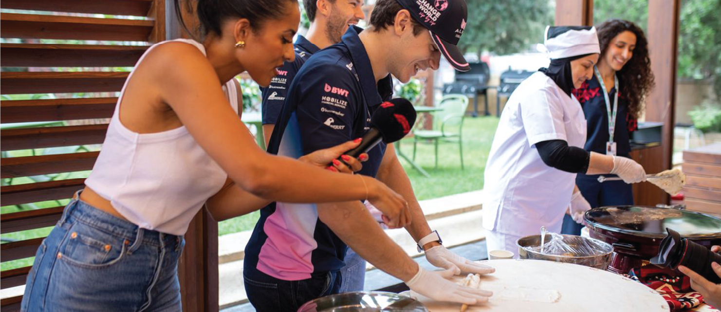 Formula 1 Drivers Cook Qutab in Baku!