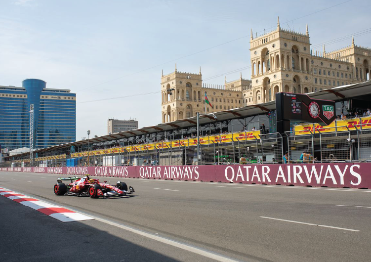 First Free Practice Concludes at the Formula 1 Azerbaijan Grand Prix 2025