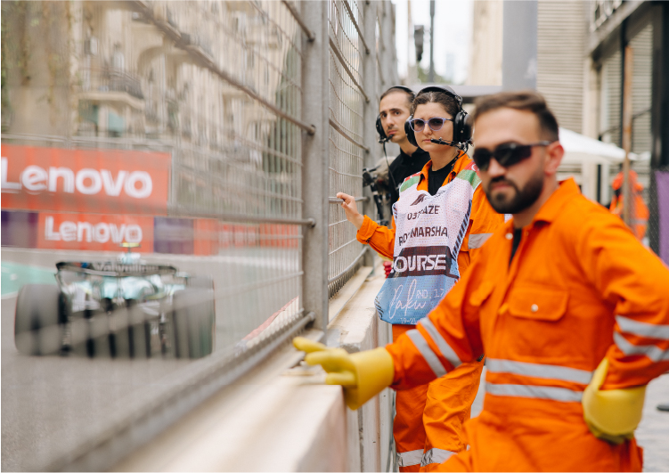 Baku City Circuit Marshals Take Center Stage After Record-Breaking Qualifying Chaos