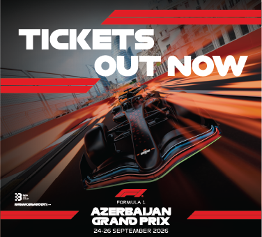 Ранняя продажа билетов на 10-й Гран-при Азербайджана «Формулы-1» 2026 года объявляется открытой!