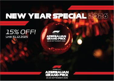 A New Year of Speed and Adrenaline: Secure Your Formula 1 Azerbaijan Grand Prix 2026 Ticket at a Discount