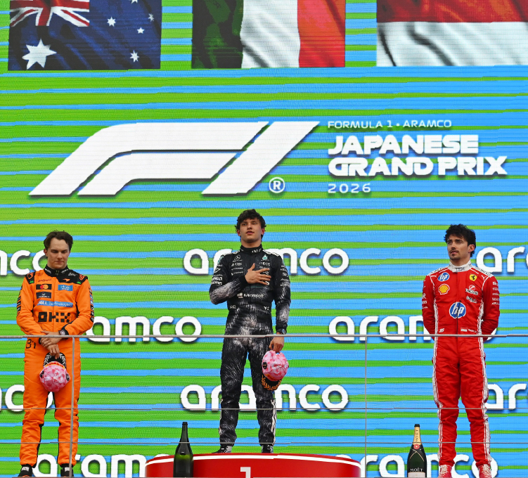 Kimi Antonelli 2026-cı il Yaponiya Qran Prisində möhtəşəm qələbə qazandı