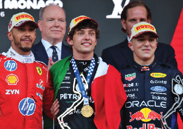 Antonelli Dominates Monaco to Secure First Career Grand Slam