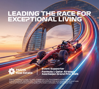PAŞA Real Estate – FORMULA 1 QATAR AIRWAYS AZERBAIJAN GRAND PRIX 2026-nın tərəfdaşı oldu