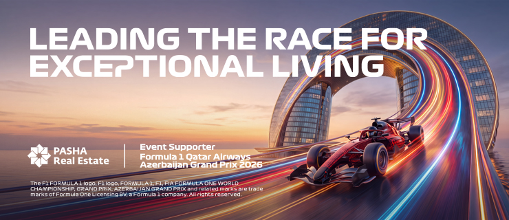 PAŞA Real Estate – FORMULA 1 QATAR AIRWAYS AZERBAIJAN GRAND PRIX 2026-nın tərəfdaşı oldu