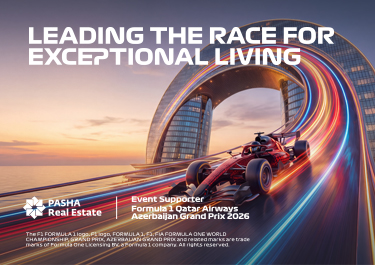PAŞA Real Estate – FORMULA 1 QATAR AIRWAYS AZERBAIJAN GRAND PRIX 2026-nın tərəfdaşı oldu