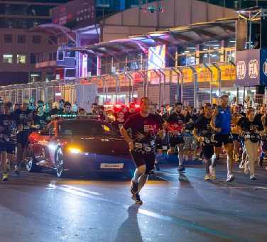 Formula 1 track hosts mass run for the first time Hundreds take part in BCC F1 Weekend Run at Baku City Circuit